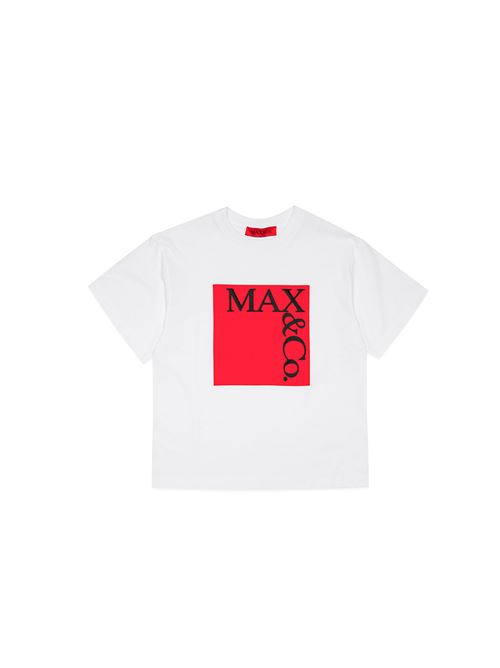 T-shirt, bambina, logata. MAX&CO. | MX0005 MX057MX10C